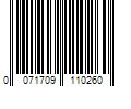 Barcode Image for UPC code 0071709110260