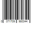 Barcode Image for UPC code 0071709980344