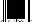 Barcode Image for UPC code 007171000075