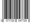 Barcode Image for UPC code 0071720047729