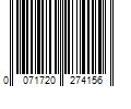 Barcode Image for UPC code 0071720274156