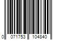 Barcode Image for UPC code 00717531048417