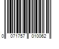 Barcode Image for UPC code 0071757010062