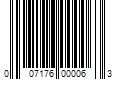 Barcode Image for UPC code 007176000063