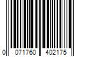 Barcode Image for UPC code 00717604021774