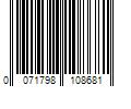 Barcode Image for UPC code 0071798108681