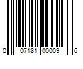 Barcode Image for UPC code 007181000096