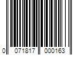 Barcode Image for UPC code 0071817000163