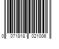 Barcode Image for UPC code 0071818021006