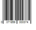 Barcode Image for UPC code 0071859000374