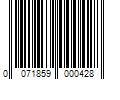 Barcode Image for UPC code 0071859000428