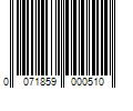 Barcode Image for UPC code 0071859000510