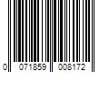 Barcode Image for UPC code 0071859008172