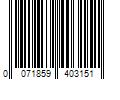 Barcode Image for UPC code 0071859403151