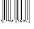 Barcode Image for UPC code 0071921034399