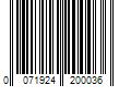 Barcode Image for UPC code 0071924200036