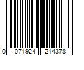 Barcode Image for UPC code 0071924214378