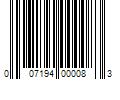 Barcode Image for UPC code 007194000083