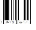 Barcode Image for UPC code 0071990477073