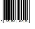 Barcode Image for UPC code 0071990480196