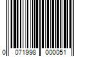 Barcode Image for UPC code 0071998000051