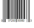 Barcode Image for UPC code 007200000533