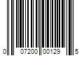 Barcode Image for UPC code 007200001295