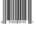 Barcode Image for UPC code 007200001431