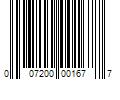 Barcode Image for UPC code 007200001677