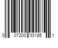 Barcode Image for UPC code 007200001851