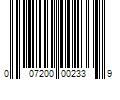 Barcode Image for UPC code 007200002339