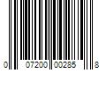 Barcode Image for UPC code 007200002858