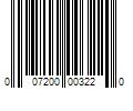 Barcode Image for UPC code 007200003220