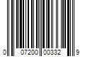 Barcode Image for UPC code 007200003329