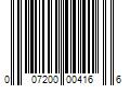 Barcode Image for UPC code 007200004166