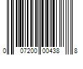 Barcode Image for UPC code 007200004388