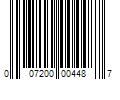 Barcode Image for UPC code 007200004487