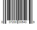 Barcode Image for UPC code 007200005439