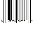 Barcode Image for UPC code 007200006252