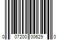 Barcode Image for UPC code 007200006290