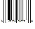 Barcode Image for UPC code 007200006726