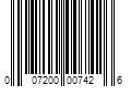 Barcode Image for UPC code 007200007426