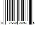 Barcode Image for UPC code 007200009635