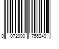 Barcode Image for UPC code 0072000756249