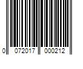 Barcode Image for UPC code 0072017000212