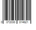 Barcode Image for UPC code 0072030014821