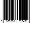 Barcode Image for UPC code 0072030025421