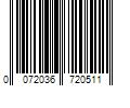 Barcode Image for UPC code 0072036720511