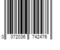 Barcode Image for UPC code 0072036742476