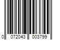 Barcode Image for UPC code 0072043003799